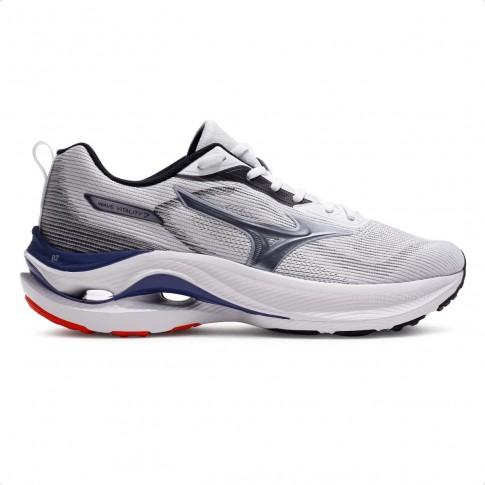 Tênis Mizuno Wave Vitality 7 Masculino Branco / Preto