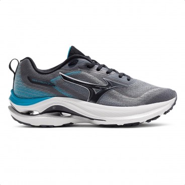 Tênis Mizuno Wave Vitality 7 Masculino Cinza / Azul