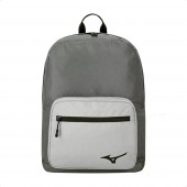 Mochila Mizuno Basic Unissex Cinza / Preto