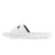 Chinelo Mizuno Slide Basic Unissex Branco / Preto