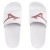 Chinelo Mizuno Slide Basic Unissex Branco / Rosê