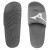 Chinelo Mizuno Slide Basic Unissex Chumbo / Branco