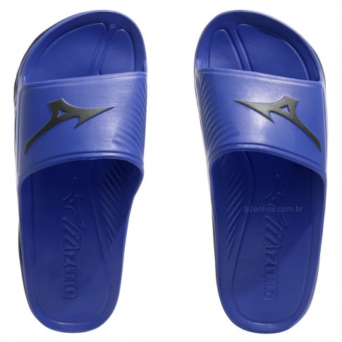 Chinelo Mizuno Slide Enerzy Unissex Marinho / Preto