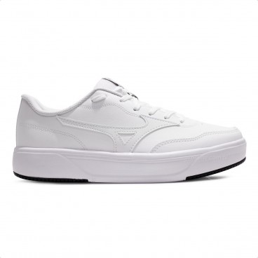 Tênis Mizuno City Wall Unissex Branco / Branco