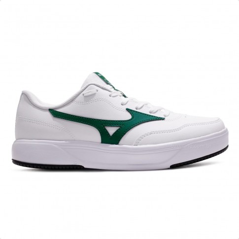 Tênis Mizuno City Wall Unissex Branco / Verde