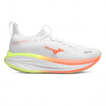 Tênis Mizuno Neo Vista 3 Branco / Laranja