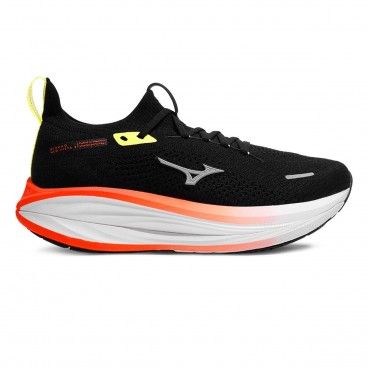 Tênis Mizuno Neo Vista 3 Preto / Laranja