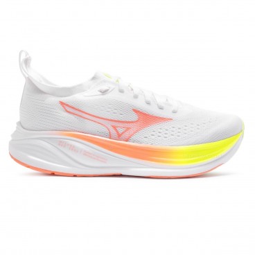 Tênis Mizuno Neo Zen 2 Unissex Branco / Laranja