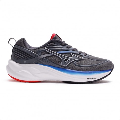 Tênis Mizuno Space 6 Unissex Chumbo / Azul