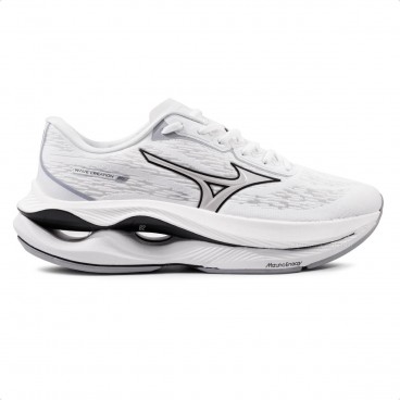 Tênis Mizuno Wave Creation 26 Unissex Branco / Cinza