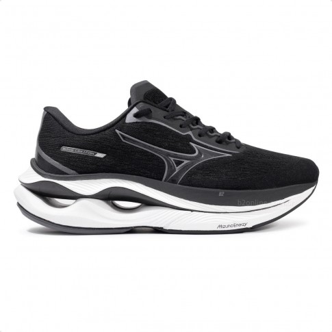 Tênis Mizuno Wave Creation 26 Unissex Preto / Preto