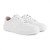 Tênis Casual Moleca  Cadarço Feminino Branco / Branco