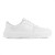 Tênis Casual Moleca  Cadarço Feminino Branco / Branco