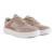 Tênis Casual Moleca  Cadarço Feminino Nude / Marrom