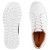 Tênis Casual Moleca Cadarço Feminino Branco / Branco