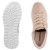 Tênis Casual Moleca Cadarço Feminino Marrom / Branco