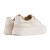 Tênis Moleca Casual Cadarço Feminino Off White