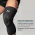 Protetor de Joelho N1 Sport Pro Joelheira Preto / Branco