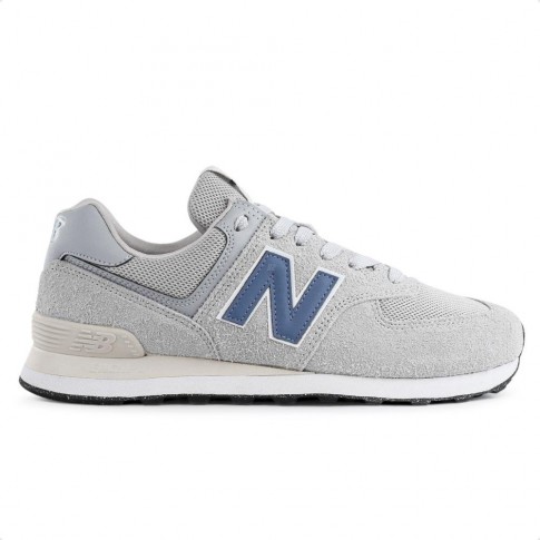 Tênis New Balance 574 V2 Masculino Cinza / Azul