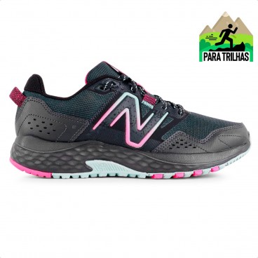 Tênis New Balance 410 V8 Feminino Preto / Rosa