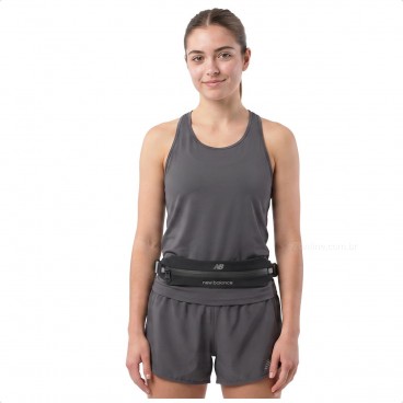 Pochete New Balance Stretch Run Unissex Preto