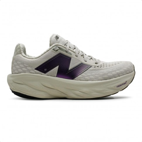 Tênis New Balance 1080 V14 Feminino Bege / Roxo