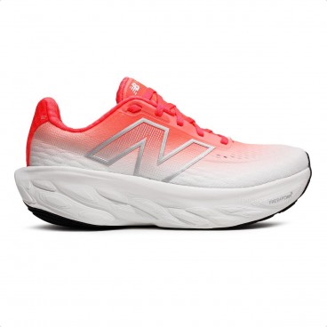 Tênis New Balance 1080 V14 Feminino Branco / Coral