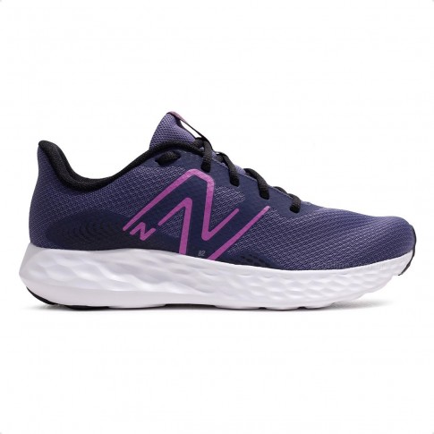 Tênis New Balance 411 V3 Feminino Roxo / Rosa