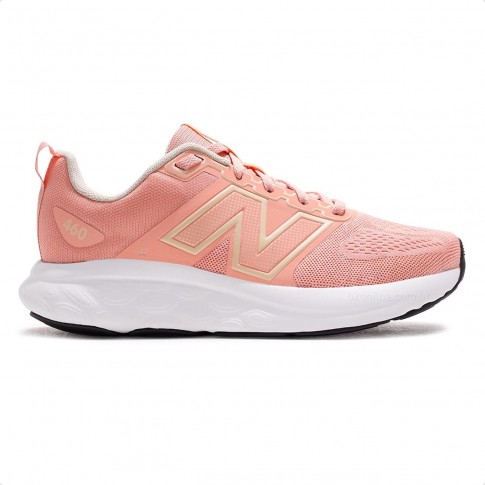 Tênis New Balance 460 V4 Feminino Coral / Branco