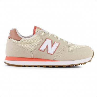Tênis New Balance 500 V2 Feminino Bege / Coral
