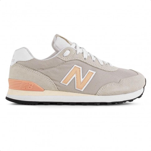 Tênis New Balance 515 V2 Feminino Bege / Laranja