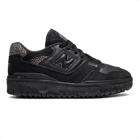 Tenis New Balance 550 Feminino Preto / Bege