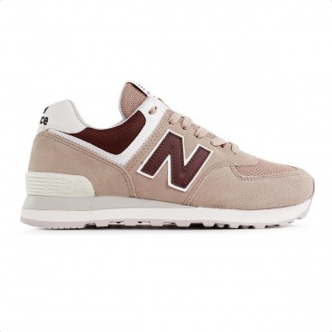 Tênis New Balance 574 V2 Feminino Bege / Marrom