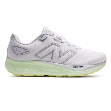 Tênis New Balance 680 V8 Feminino Branco / Verde