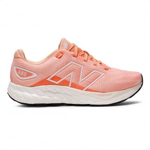 Tênis New Balance 680 V8 Feminino Coral / Laranja
