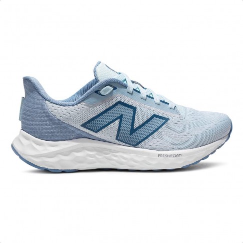 Tênis New Balance Fresh Foam Arishi V4 Feminino Azul Claro / Branco