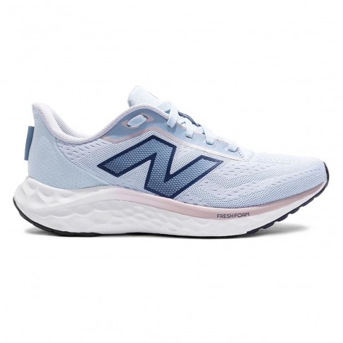 Tênis New Balance Fresh Foam Arishi V4 Feminino Azul Claro / Rosa