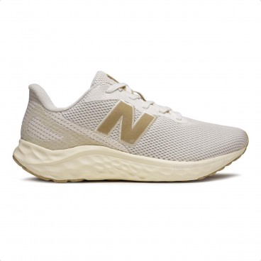 Tênis New Balance Fresh Foam Arishi V4 Feminino Bege / Bege
