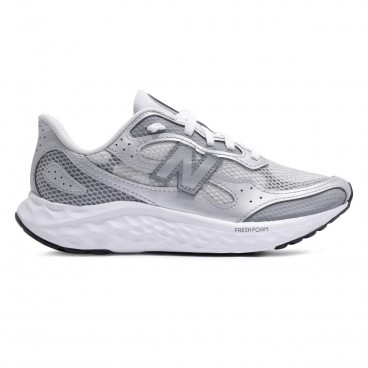 Tênis New Balance Fresh Foam Arishi V4 Feminino Prata / Branco