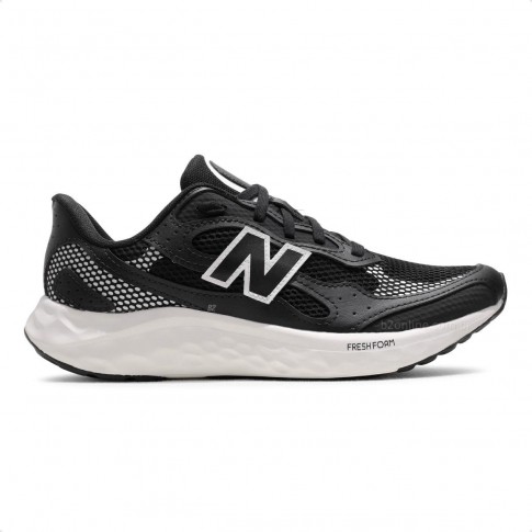 Tênis New Balance Fresh Foam Arishi V4 Feminino Preto / Bege