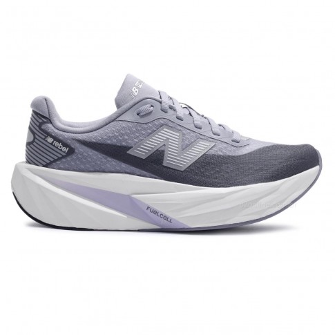 Tenis New Balance Fuelcell Rebel V5 Feminino Cinza / Grafite