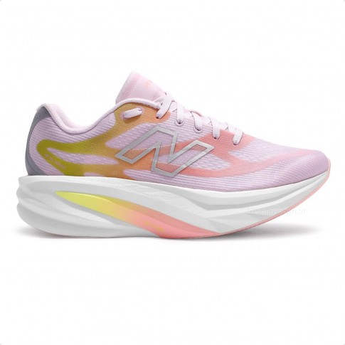 Tênis New Balance Infinion Supercomp Rebel Feminino Rosa / Branco