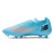Chuteira Campo New Balance Furon Dispatch FG V7+ Unissex Azul Claro / Preto