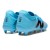 Chuteira Campo New Balance Furon Dispatch FG V7+ Unissex Azul Claro / Preto