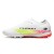 Chuteira Society New Balance Furon Team Tf V8 Unissex Branco / Coral