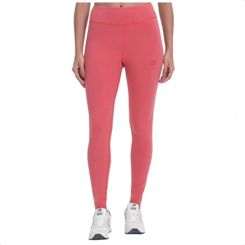 Calça Legging New Balance Essentials Feminina Vermelho