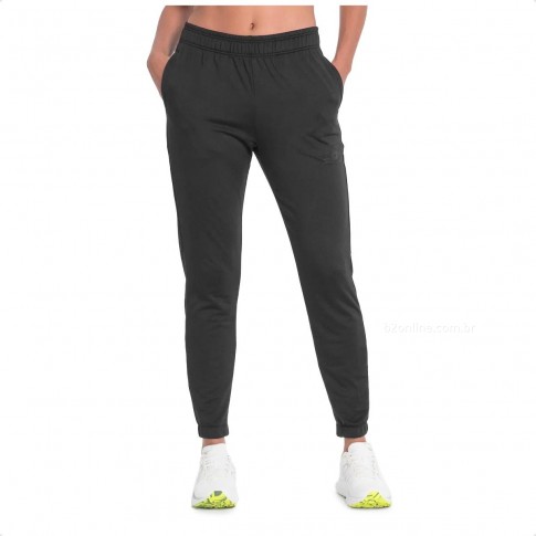 Calça Relentless New Balance Jogger Feminina Preto / Preto