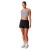 Top New Balance Tech Training Graphic Bra Feminino Cinza Claro