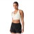 Top New Balance Tech Training Graphic Bra Feminino Off White