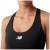 Top New Balance Tech Training Graphic Bra Feminino Preto / Branco